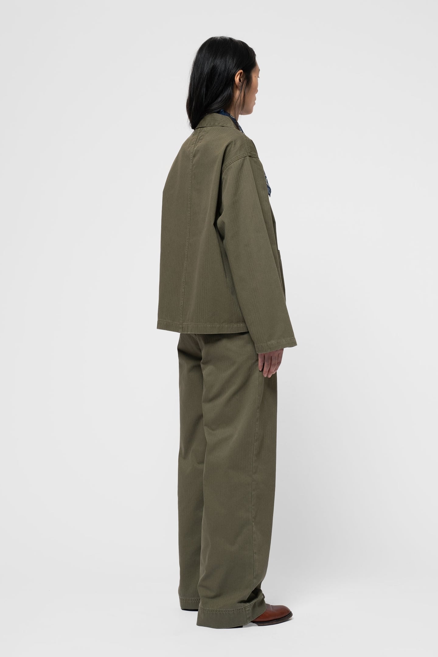 BIBBI WORKWEAR JACKET OLIVE 2