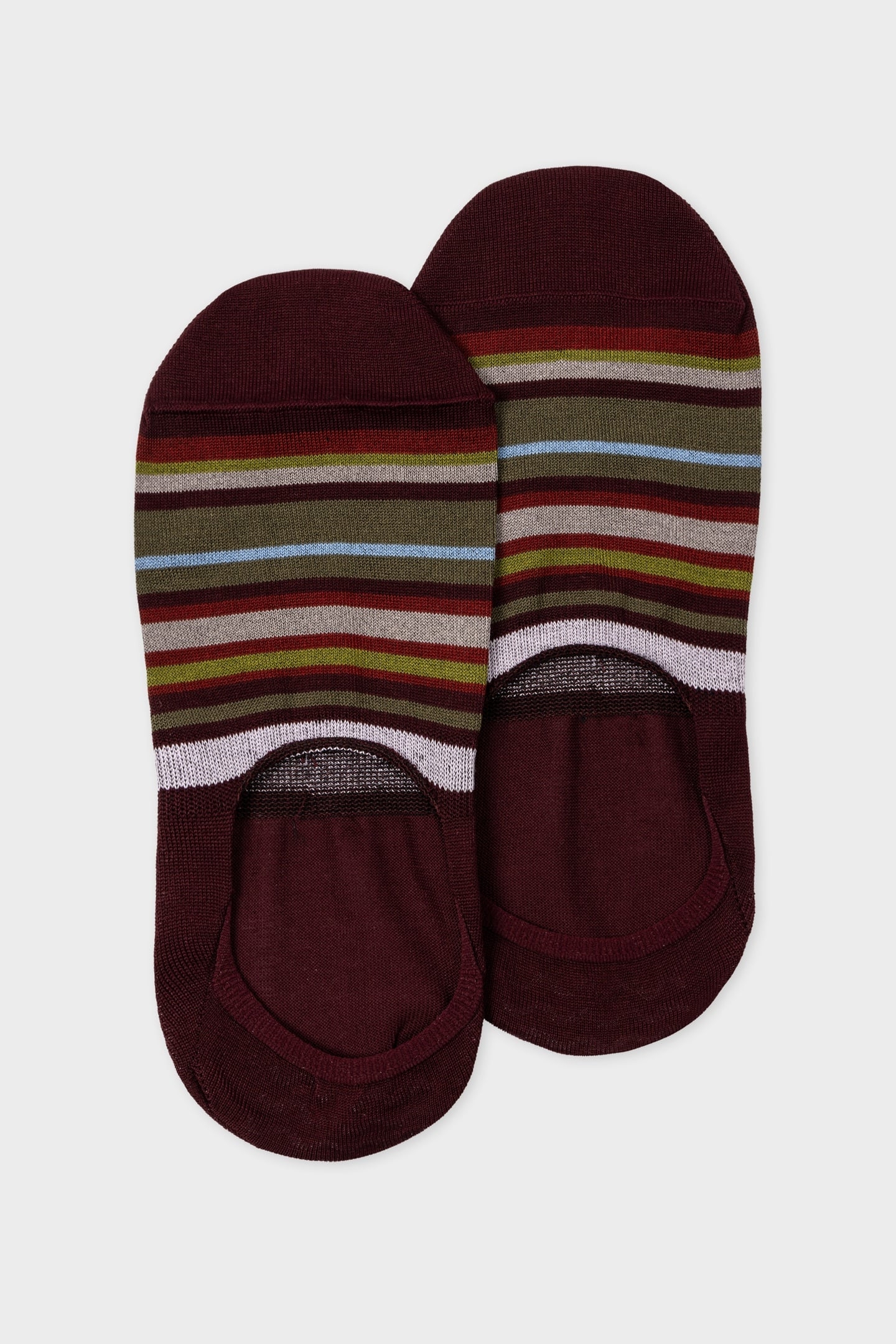 SOCK HARLAN NO SHOW BURGUNDY/ BORDE 1