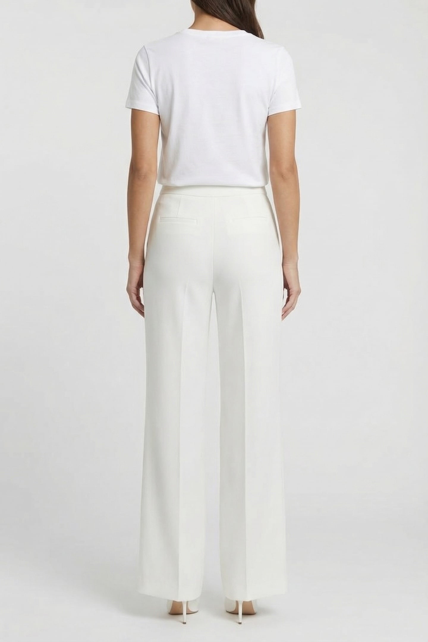 MARCIANO BY GUESS BECKY STRAIGHT PANT MACADAMIA 2