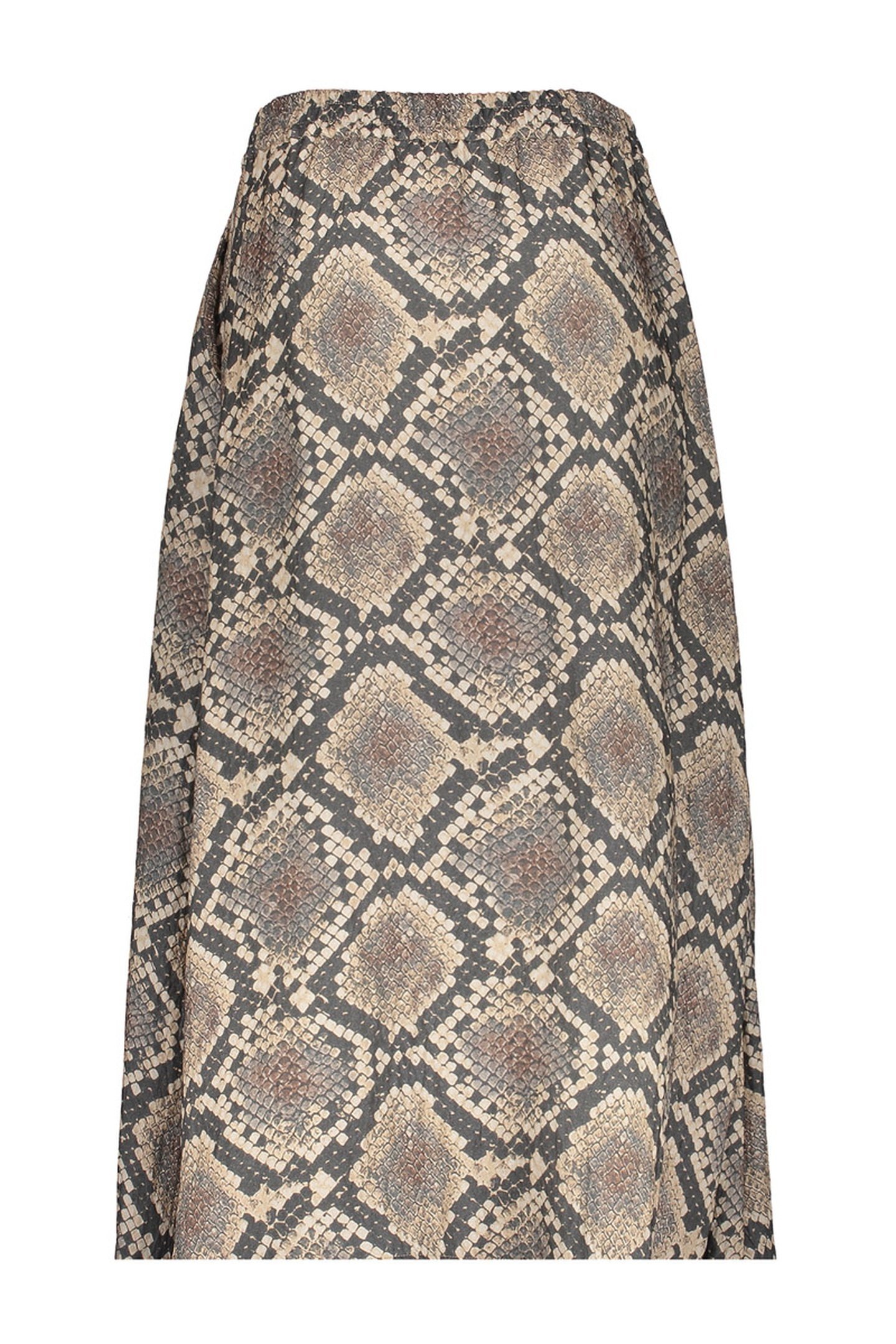 SKIRT ANIMAL BLACK/SAND 1