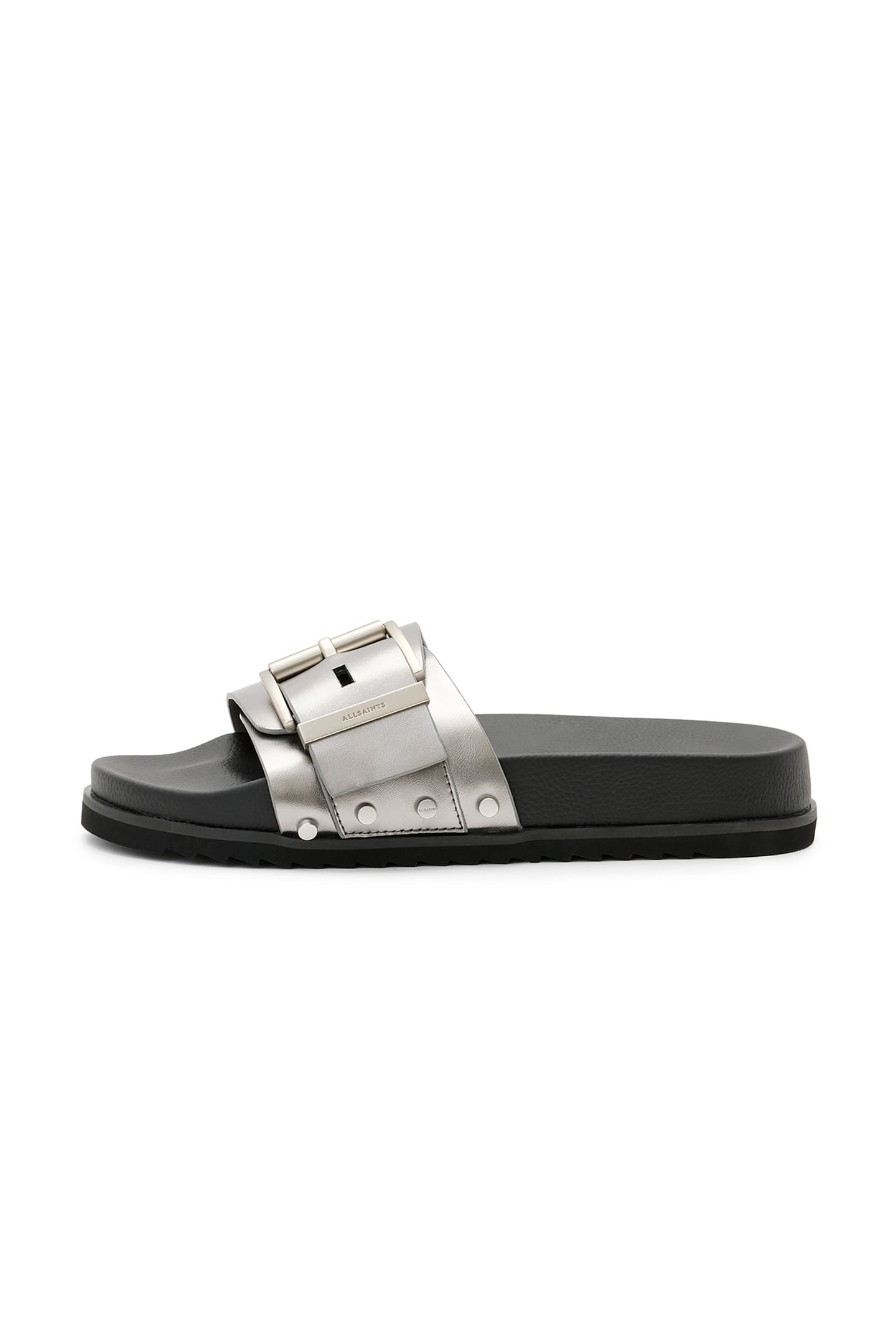 ELLIE STUD SLIDER GUNMETAL GREY 1
