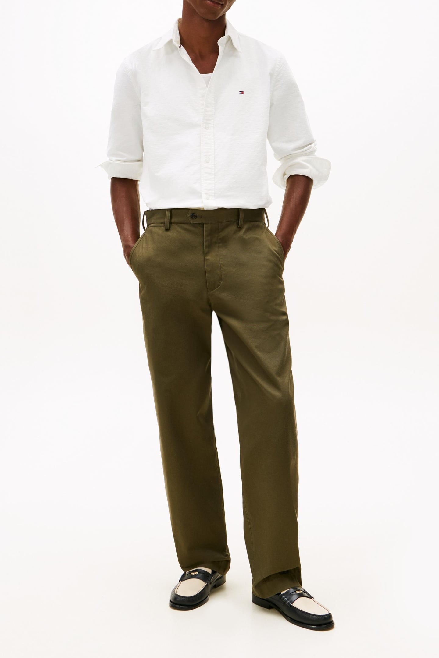 OXFORD DOBBY REGULAR FIT SHIRT WHITE/ALLOVER 3