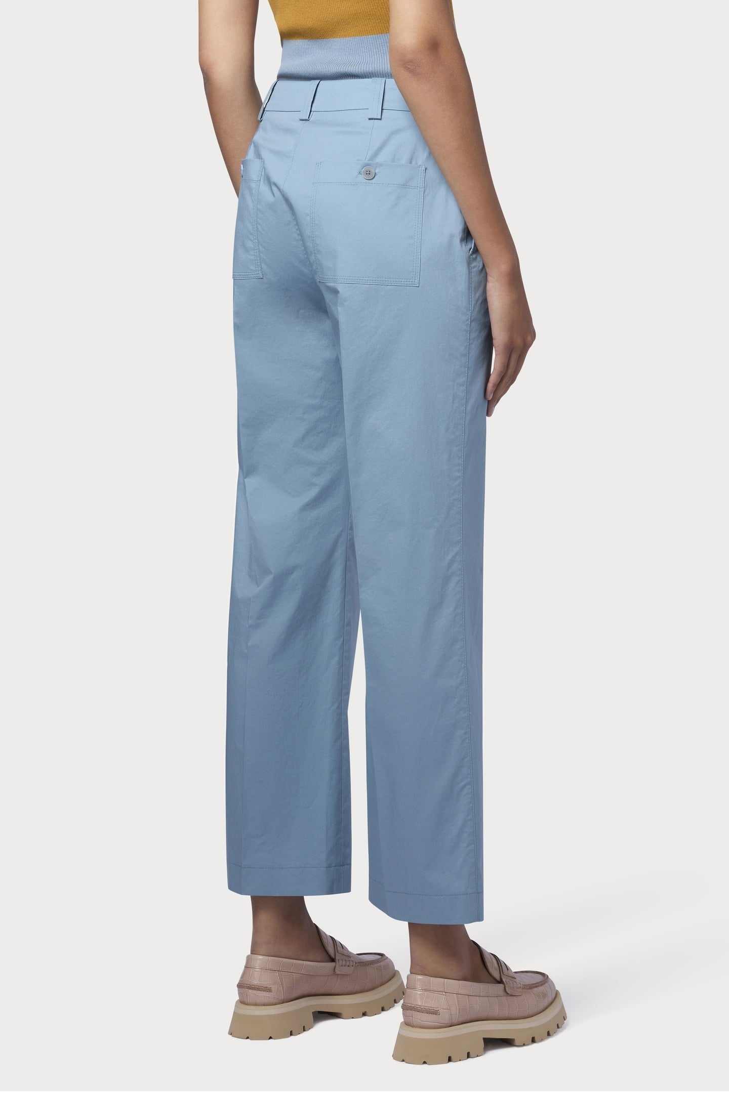 TROUSERS GREYISH BLUE 2