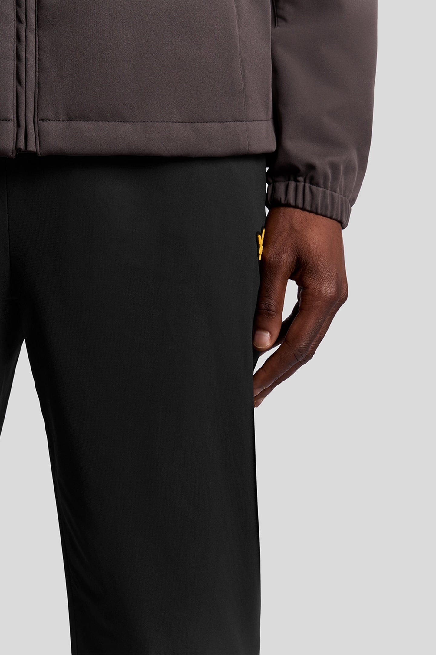 SPORTS WOVEN TRACKIES JET BLACK 5