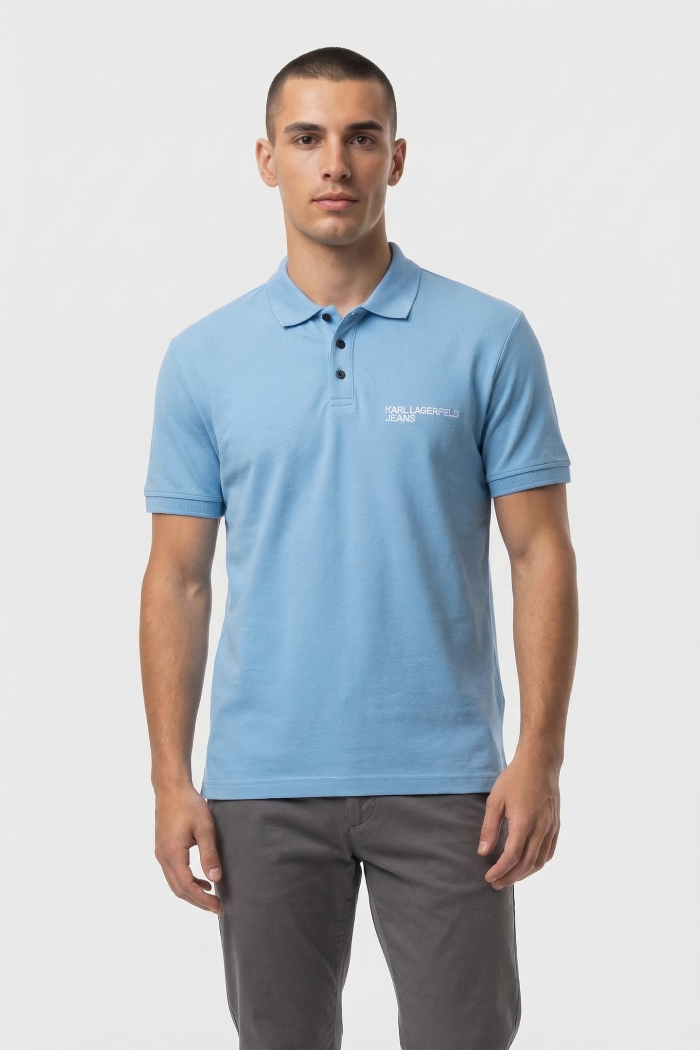BLUE DUSK KLJ REGULAR PIQUE POLO 1