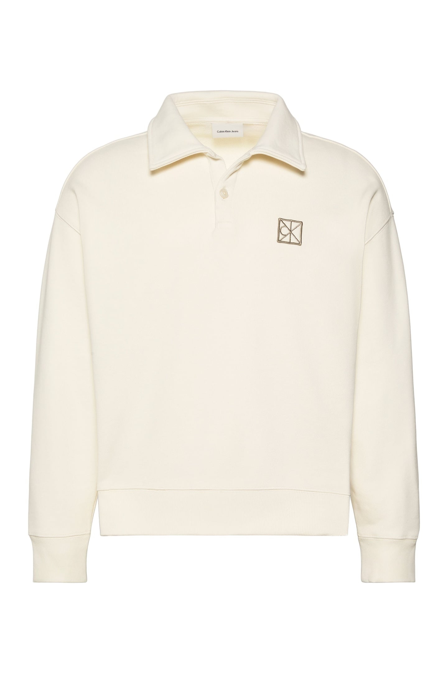 LS HEAVY WEIGHT TERRY SWEATSHIRT ANTIQUE WHITE 4