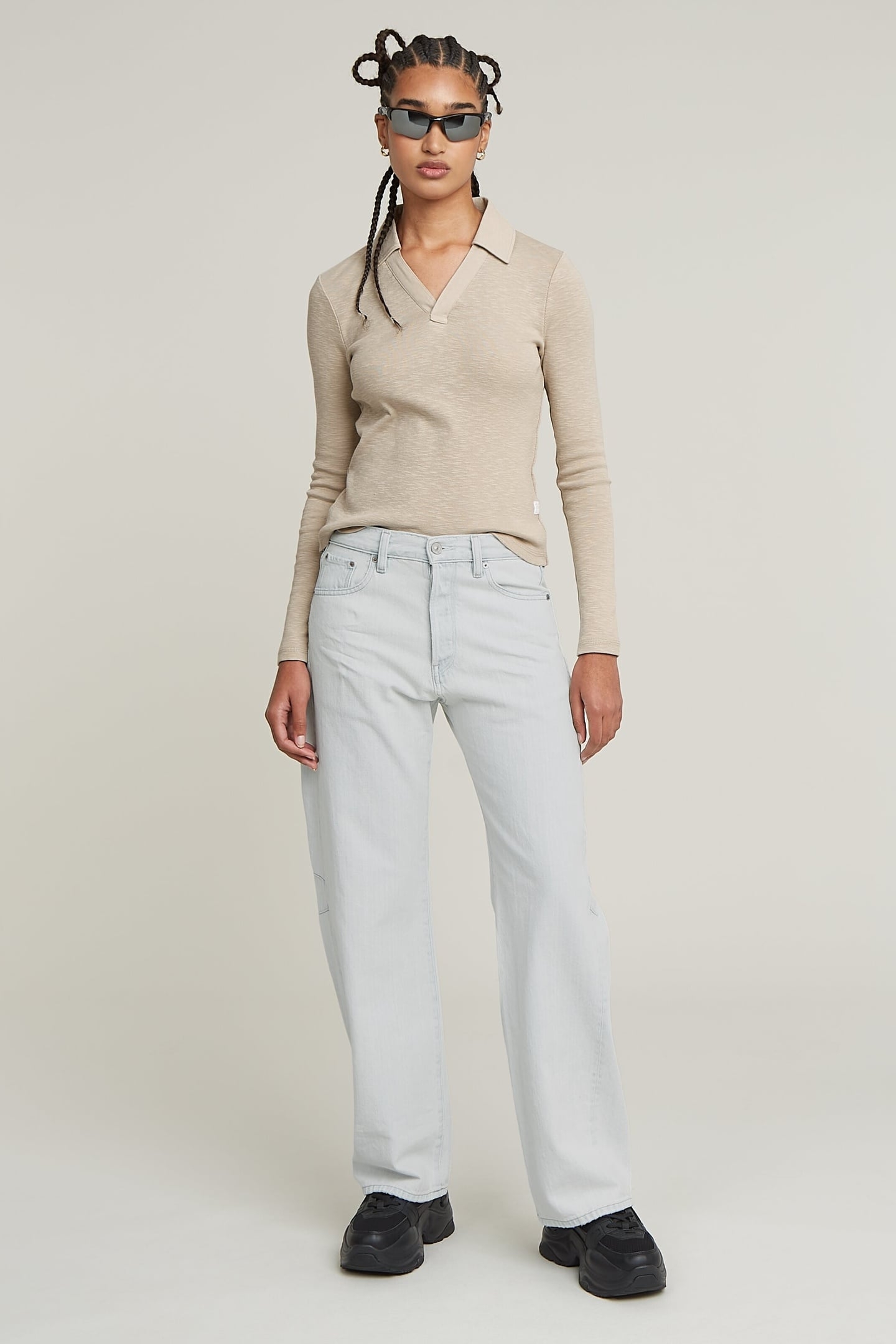 POLO SLIM L\S DK BRICK 1