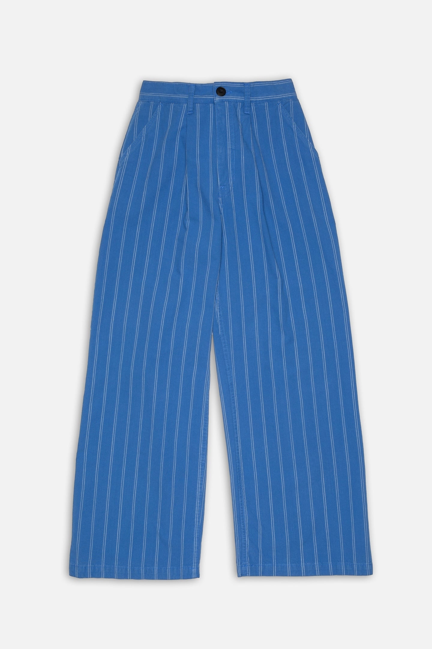 GULLAN STRIPED WORKWEAR PANTS BLUE 3