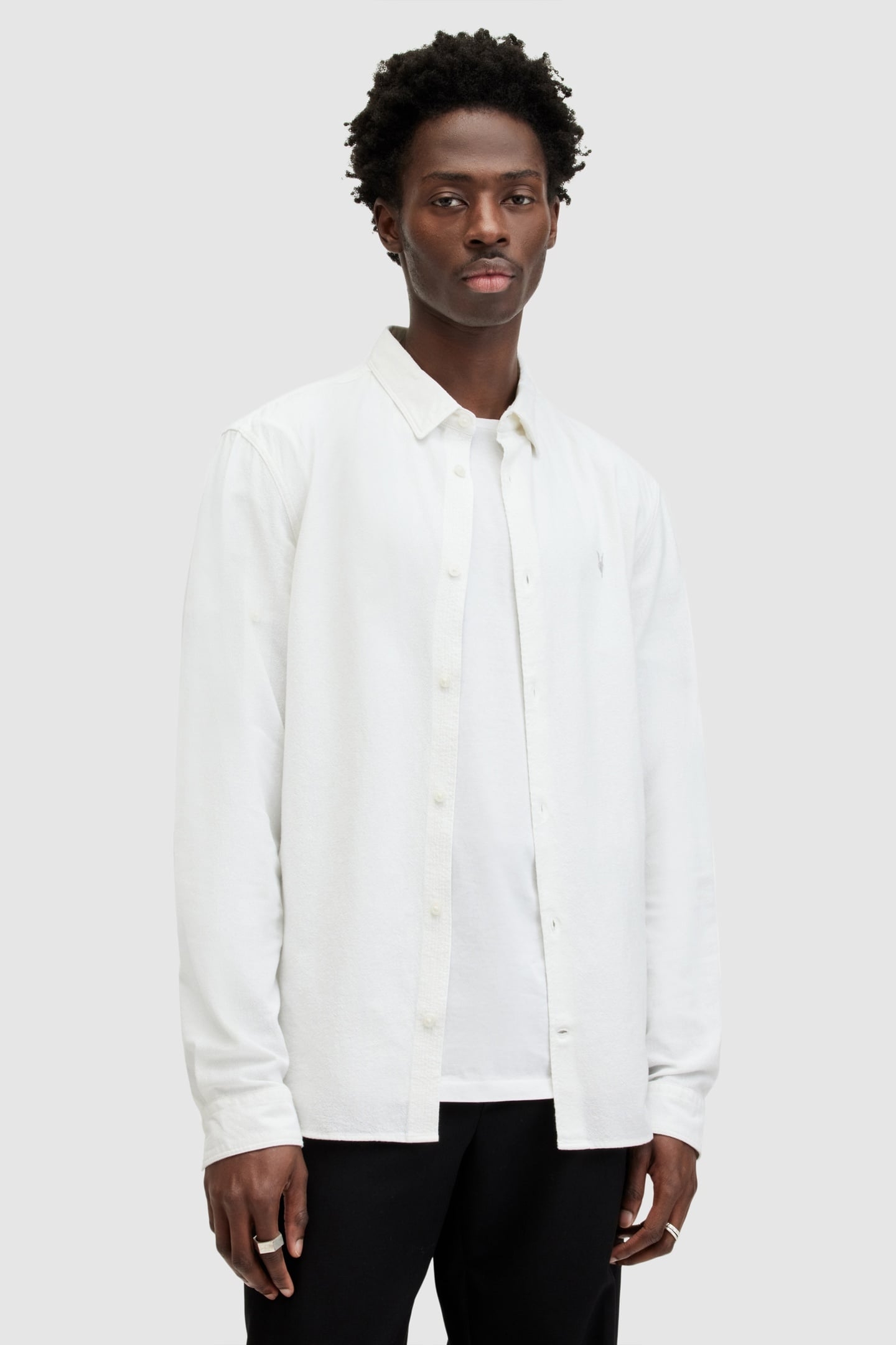 LOVELL LS SHIRT WHITE 2