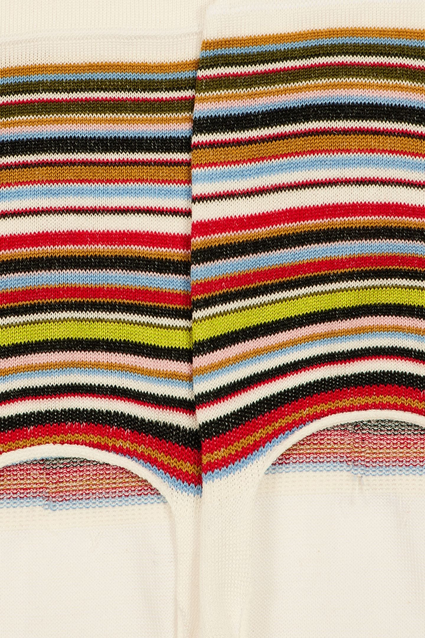 SOCK NO SHOW SIGNATURE OFF WHITE 7