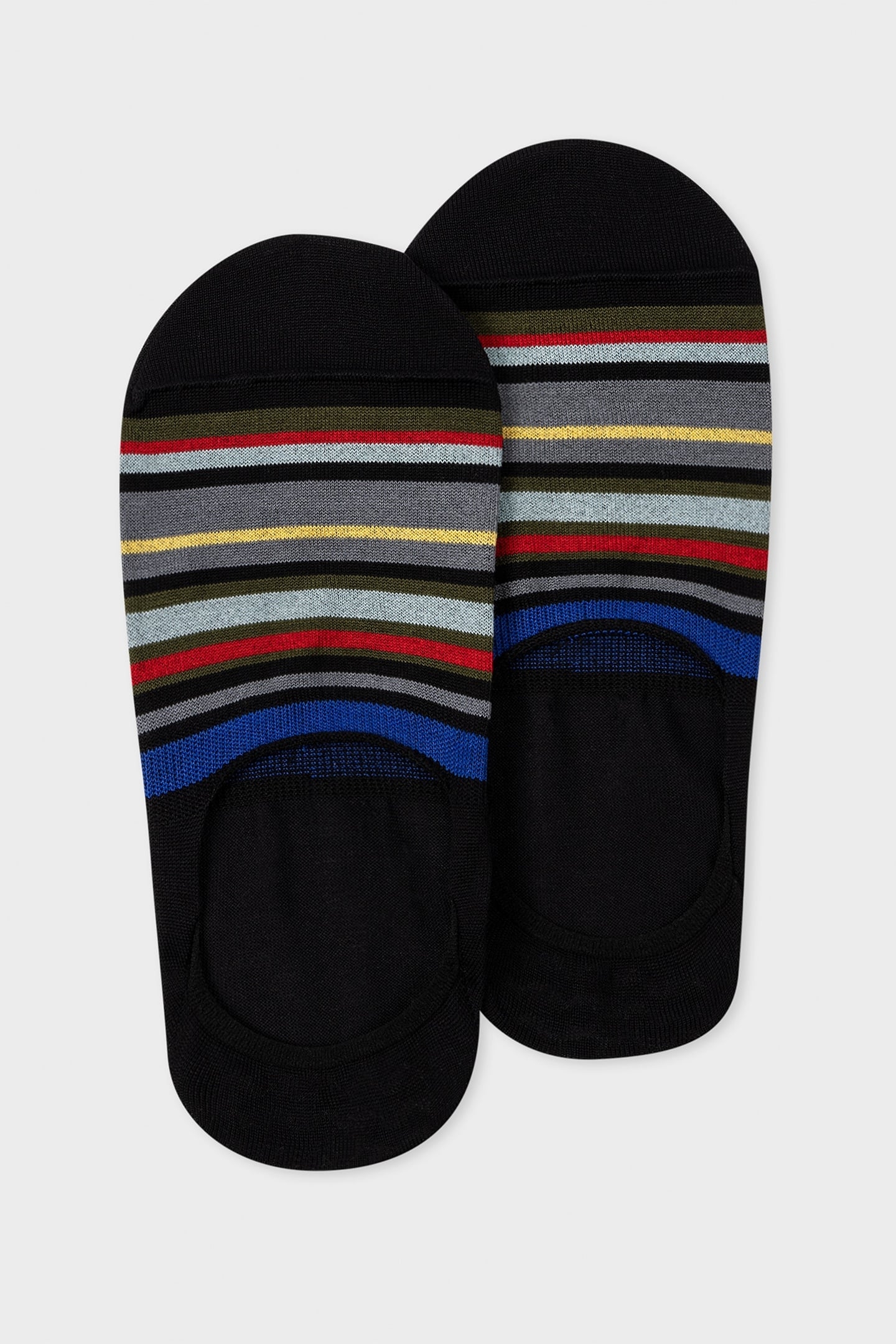 SOCK HARLAN NO SHOW BLACK 1