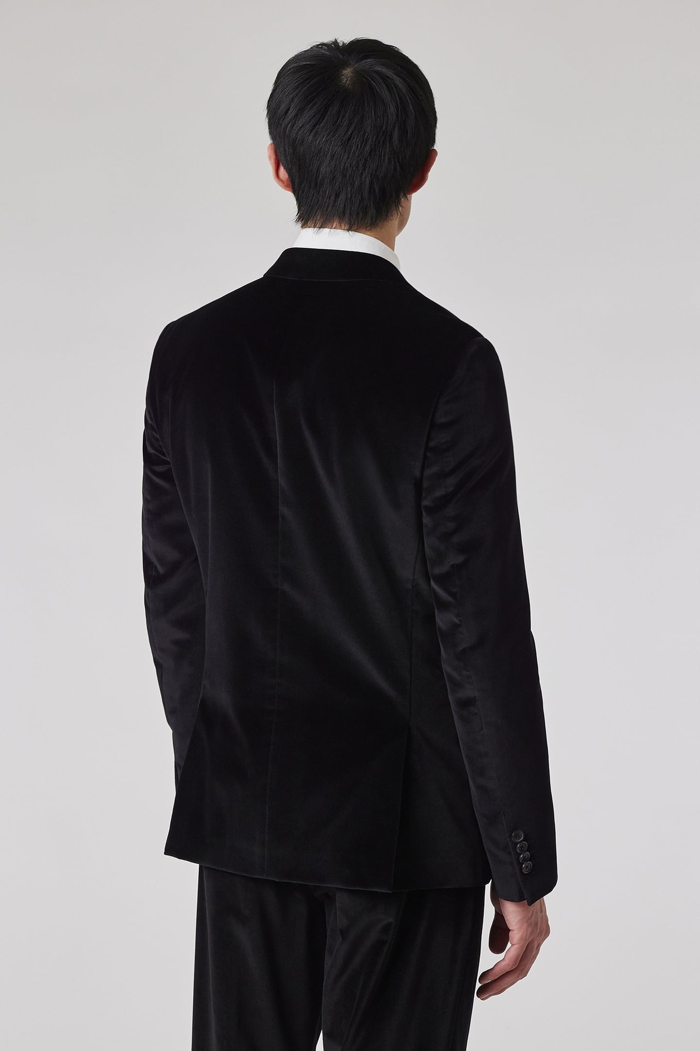 SLIM FIT 2 BTN JACKET BLACK 4