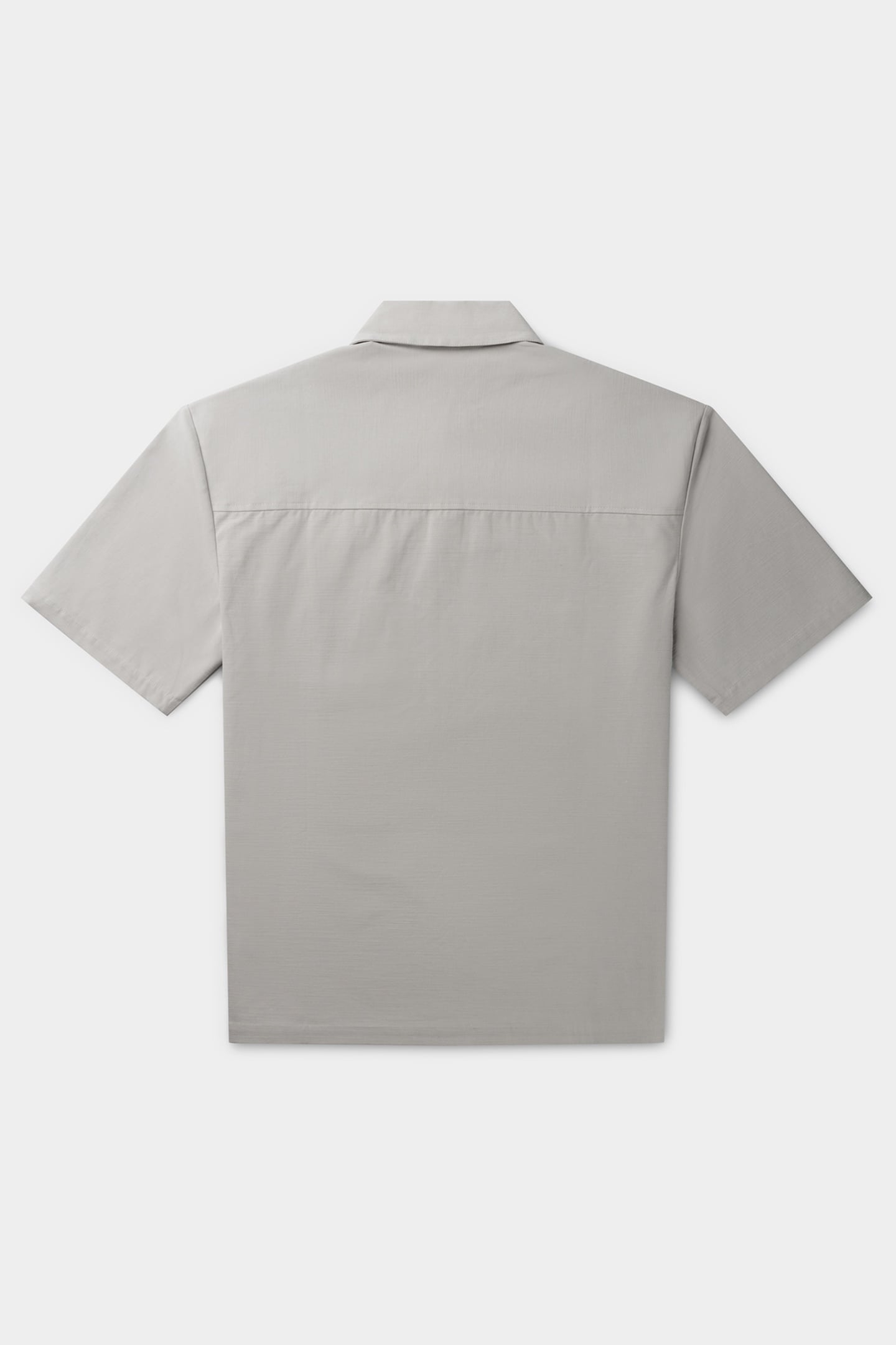 DEMBE RELAXED SHORT SLEEVE SHIRT SLEET GREY 5