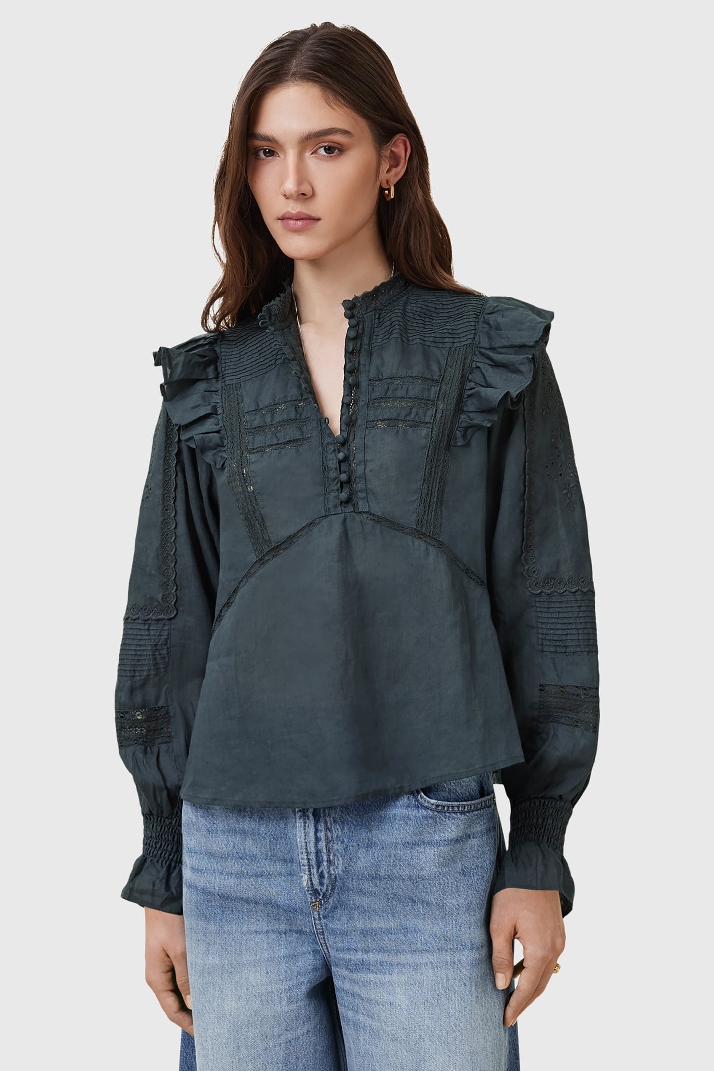 HEATHER TOP BLUEBERRY BLUE 2