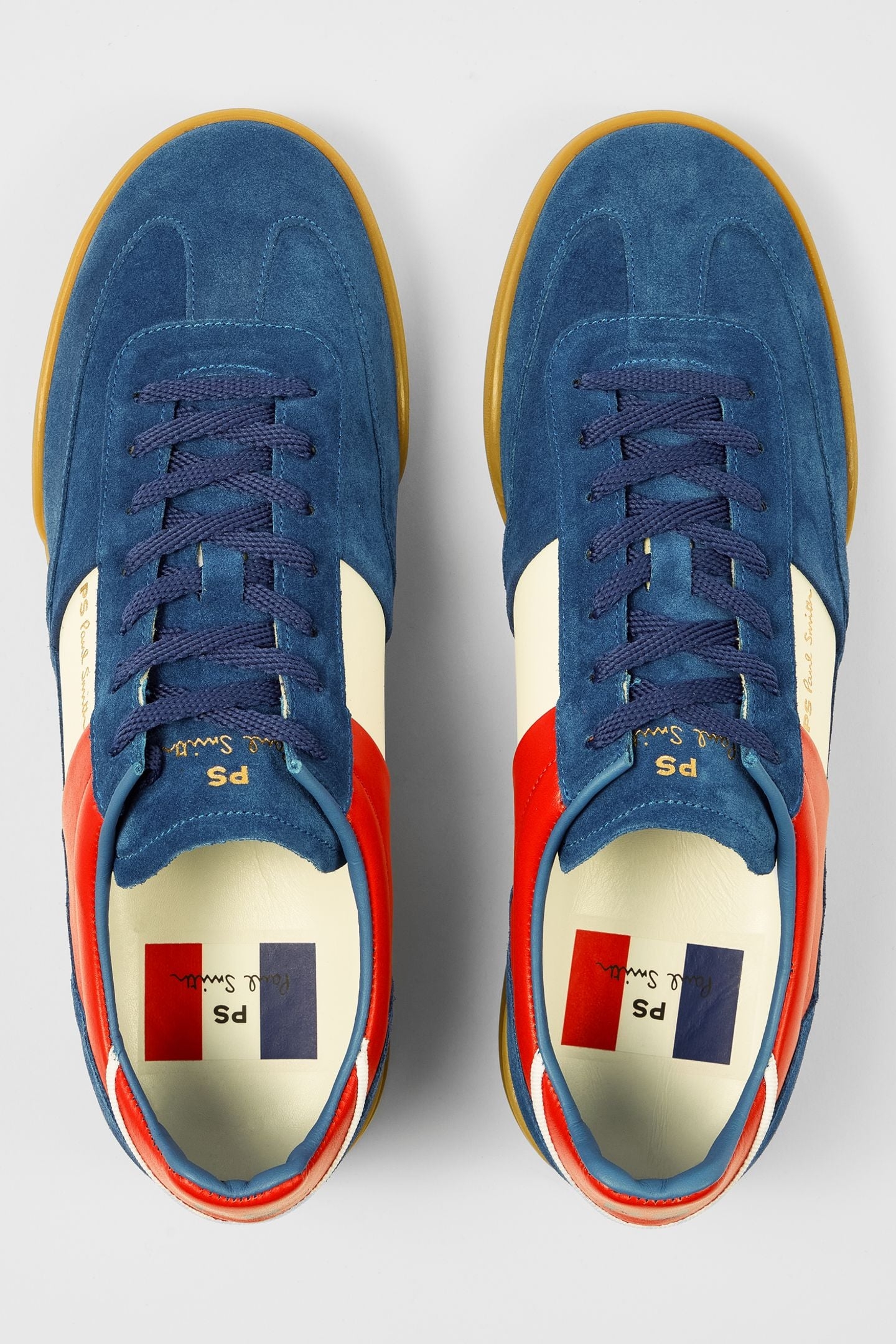 SHOE DOVER FRANCE FLAG BLUE 3