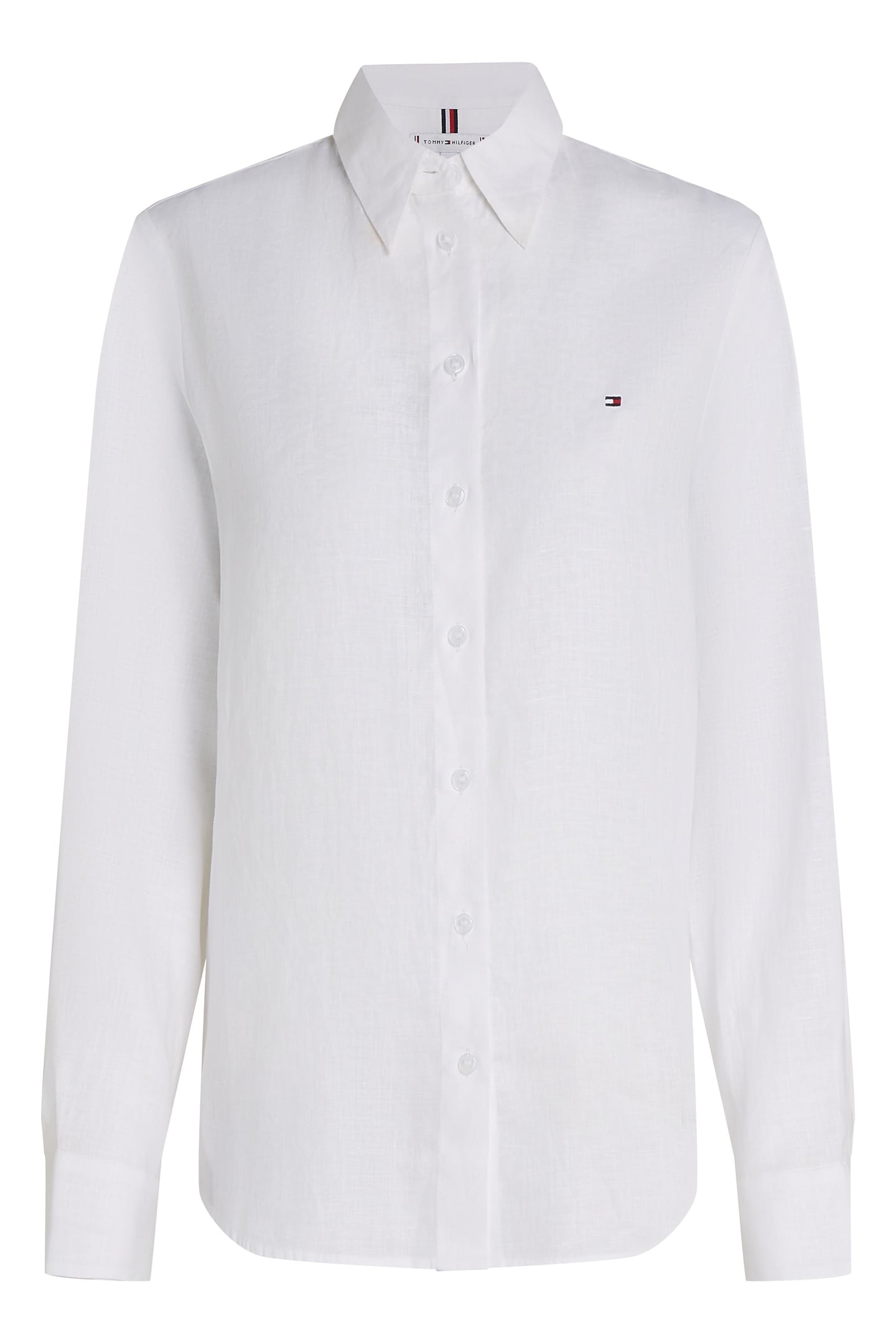 ESSENTIAL LINEN RELAXED LS SHIRT OPTIC WHITE 6