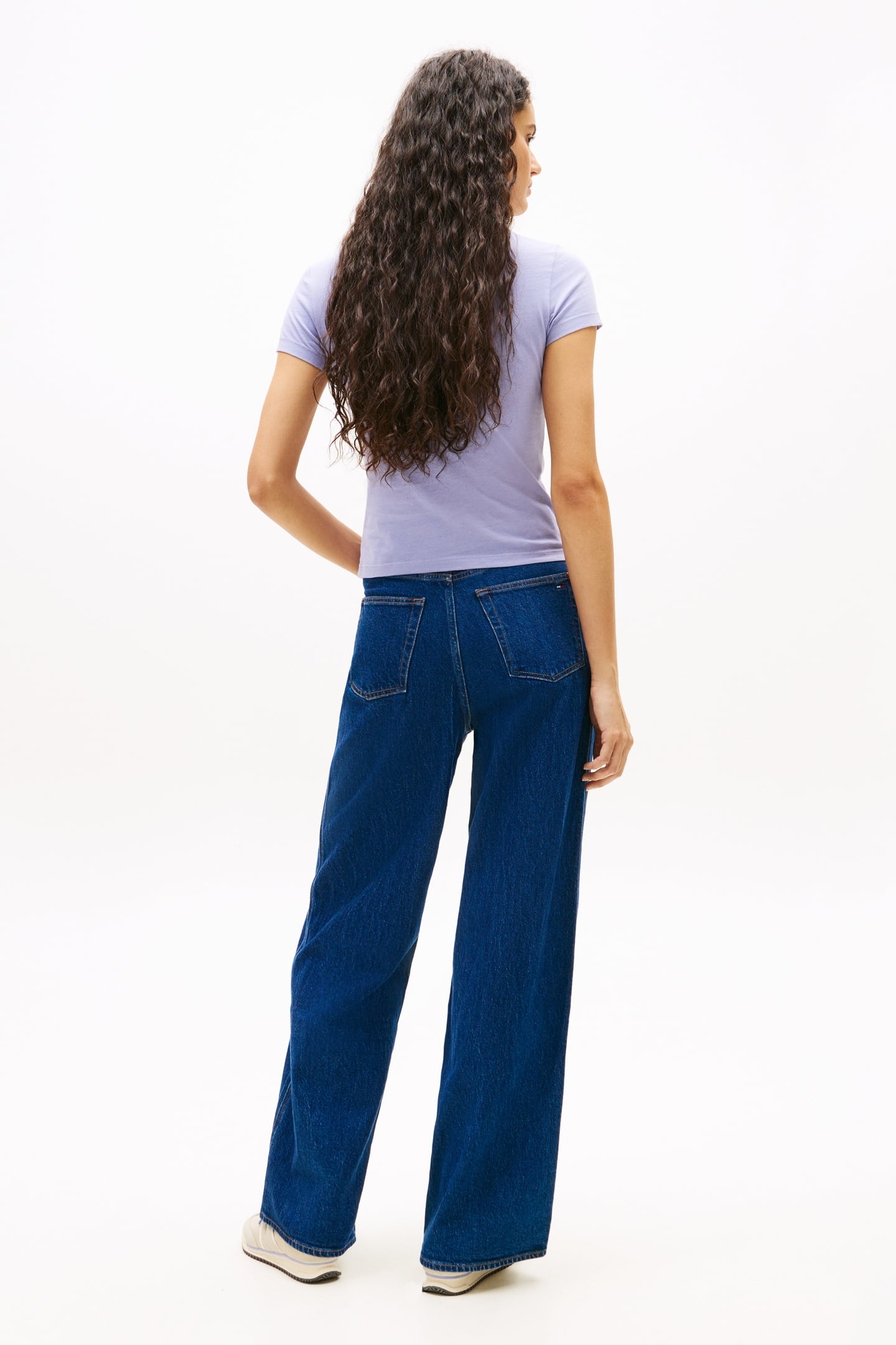 2PACK C-NECK TEE ECRU/PERIWINKLE DUST 5