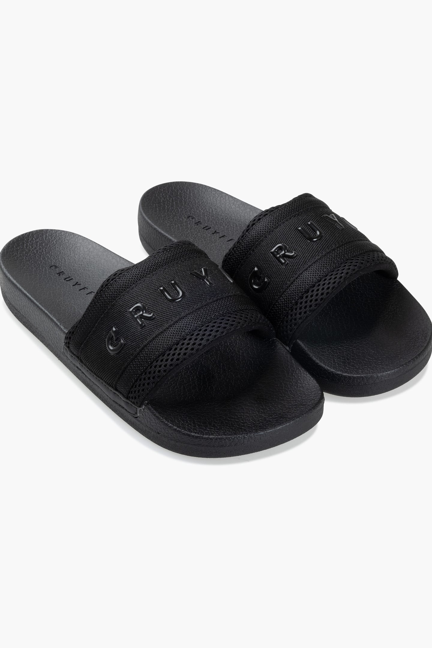 SPORTY SLIDE - MESH BLACK 2