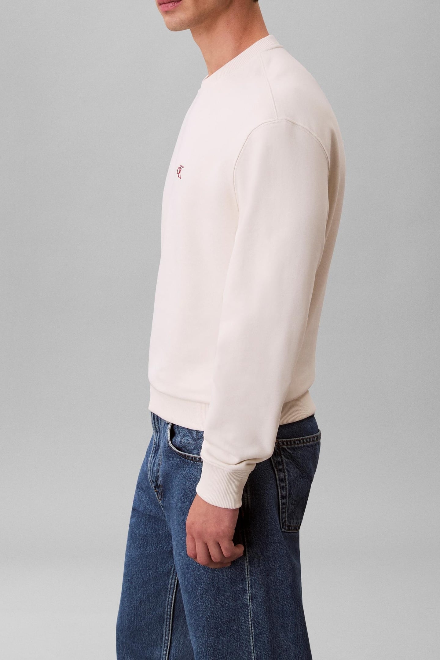 LS 350TERRY MONOGRAM SWEATER TOFU 4