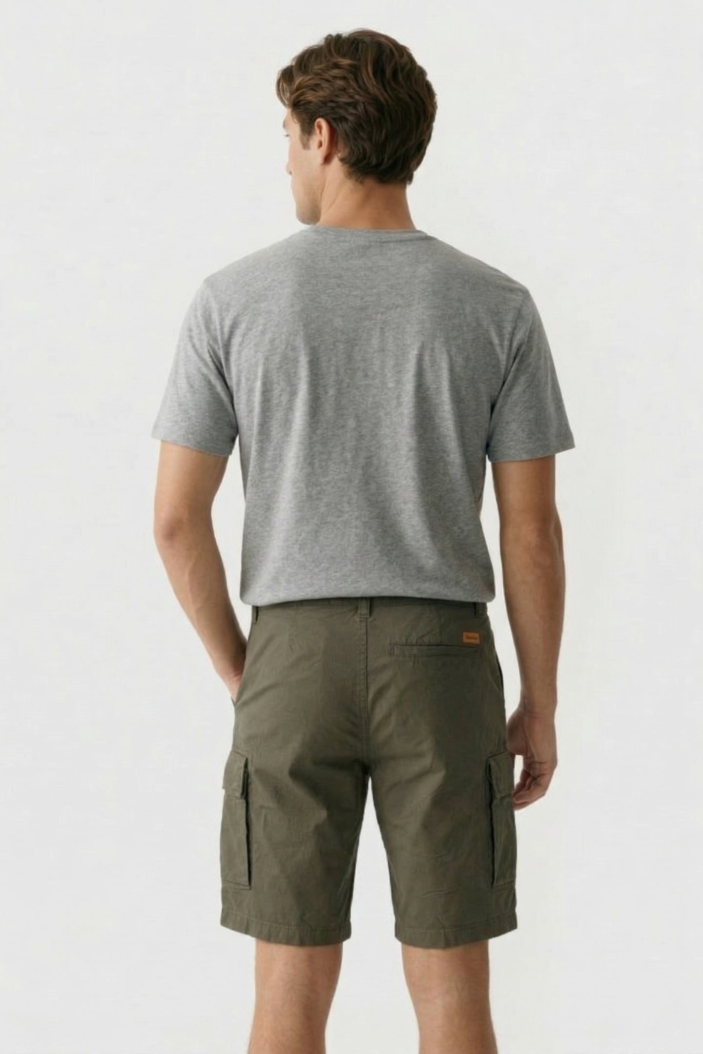 BROOKLINE POPLIN CARGO SHORT LEAF GREEN 3