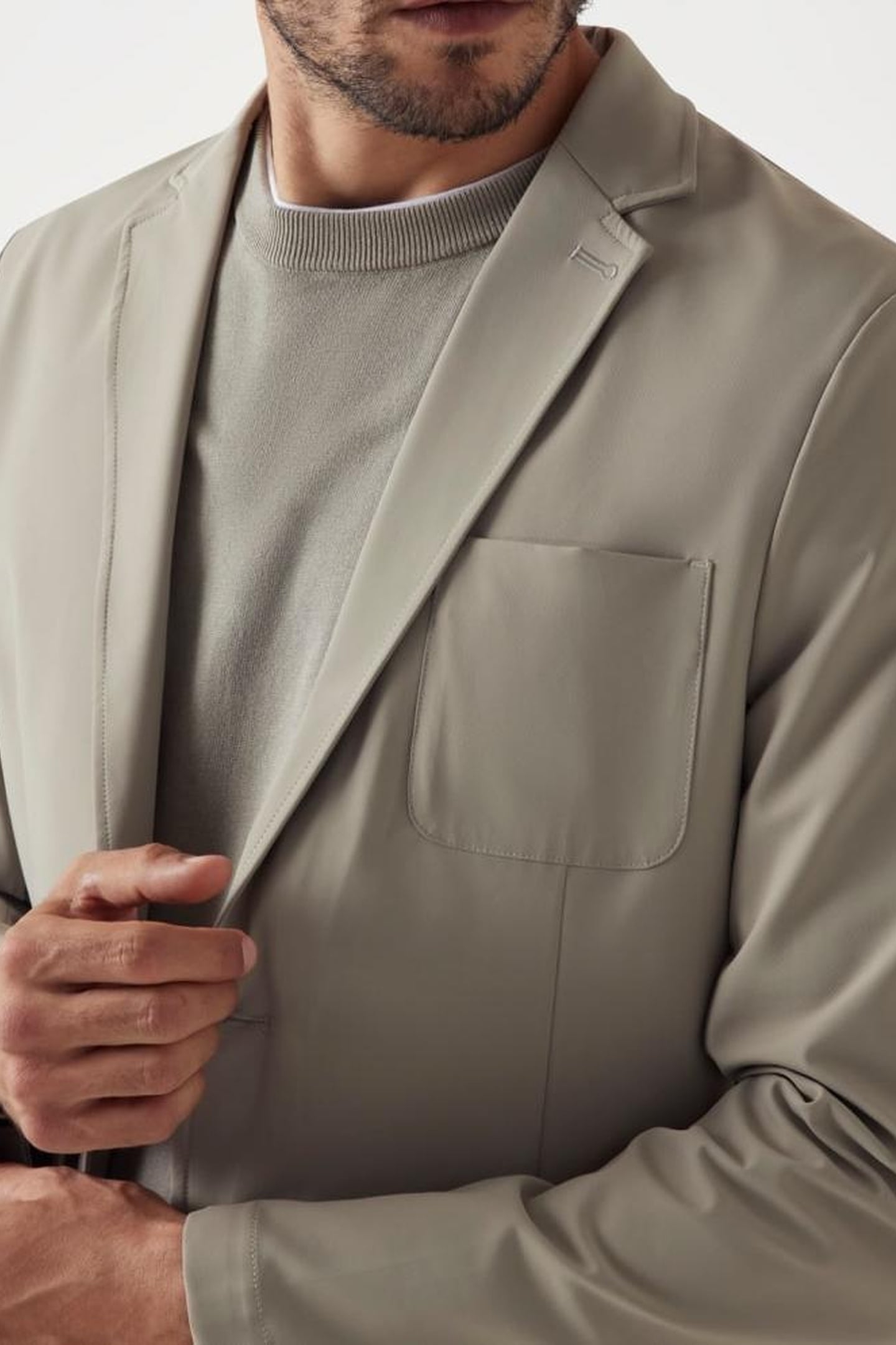 GUESS ECO TYRON BLAZER TRADITIONAL KHAKI 4