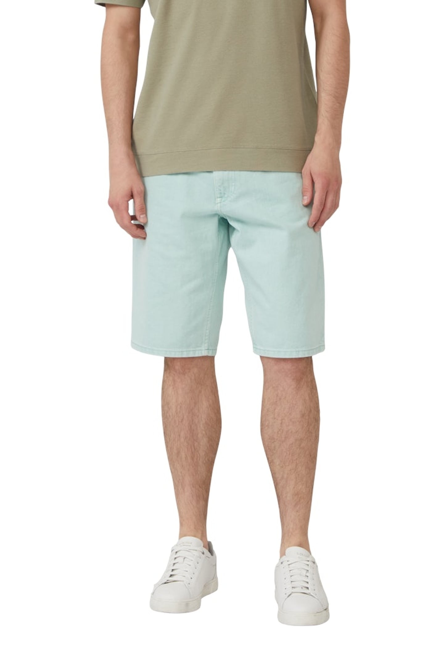 JEANS SHORTS SOFT SAGE 1