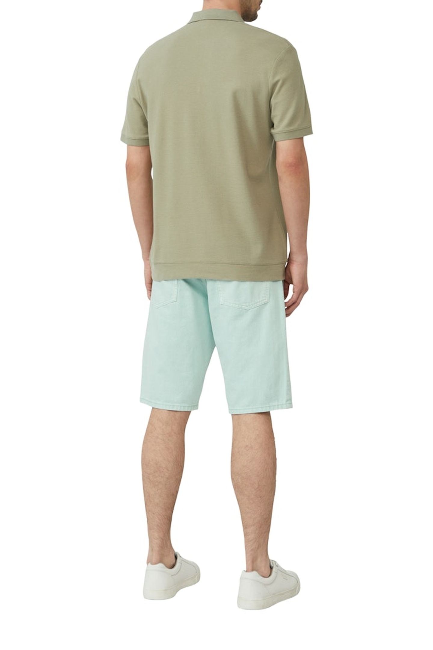 JEANS SHORTS SOFT SAGE 6