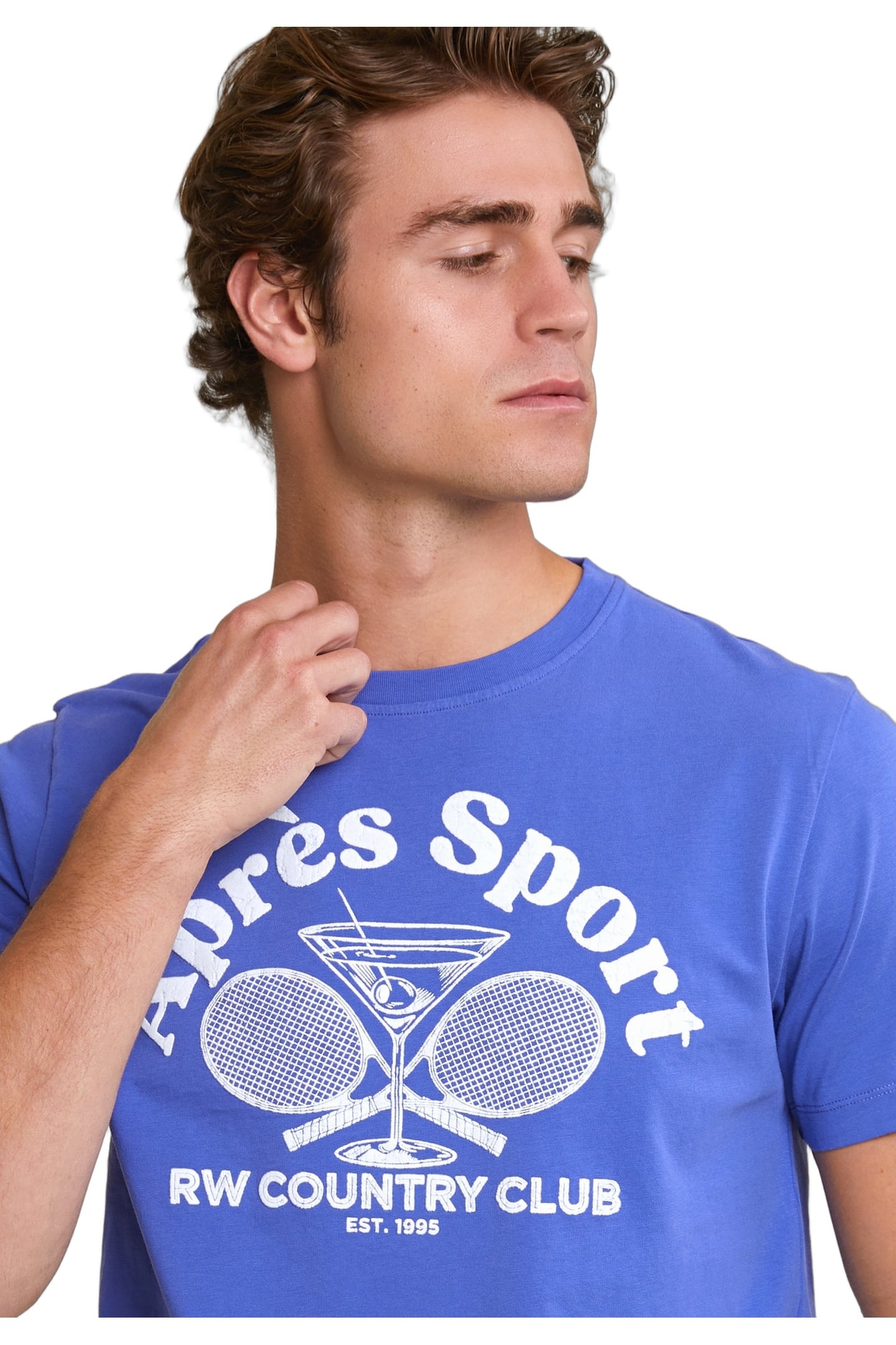 NORMAL FIT BASIC T-SHIRT SHORT SLEEVES REEF BLUE 4