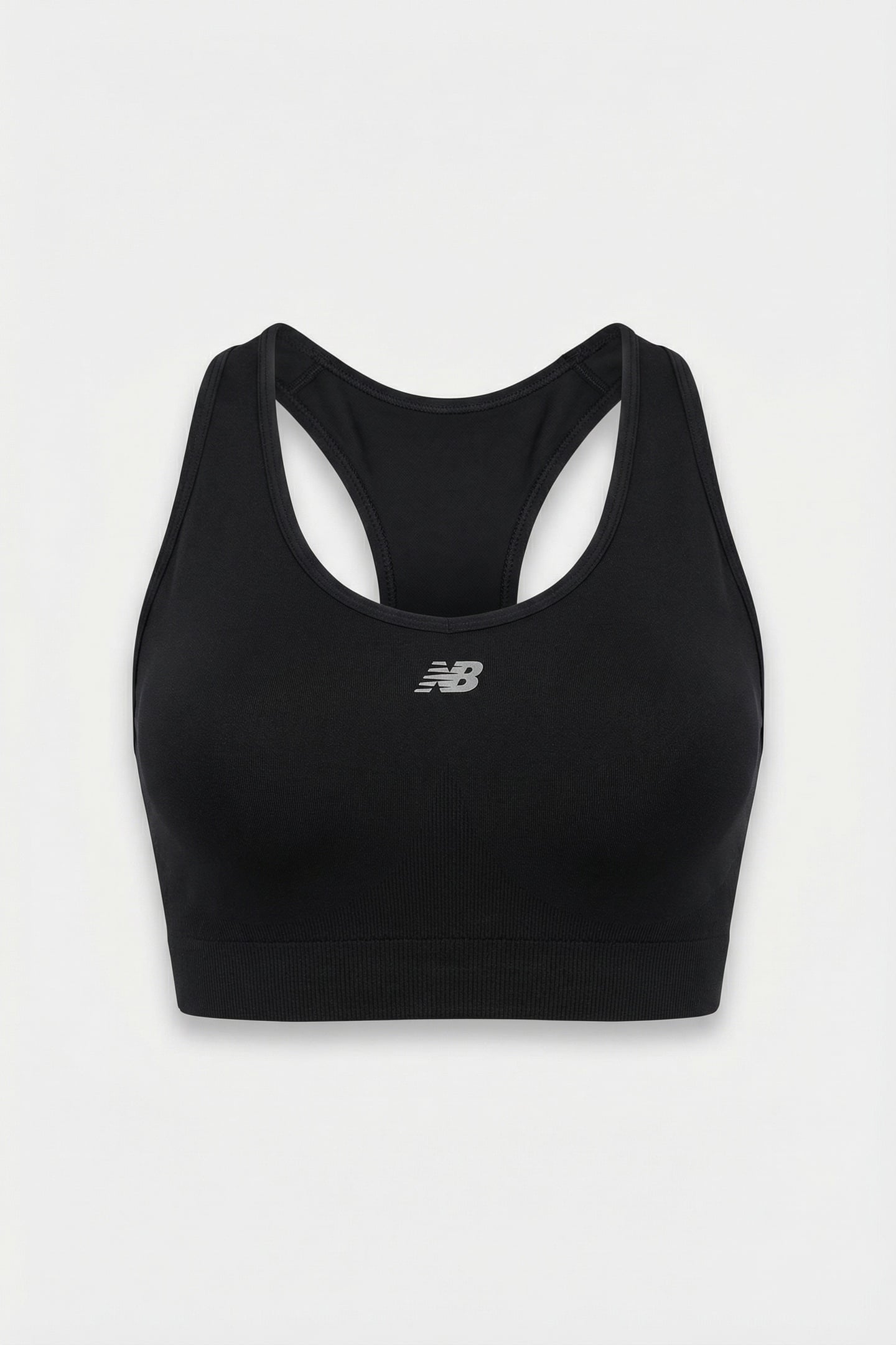 NB ESSENTIAL RUN BRA BLACK 3