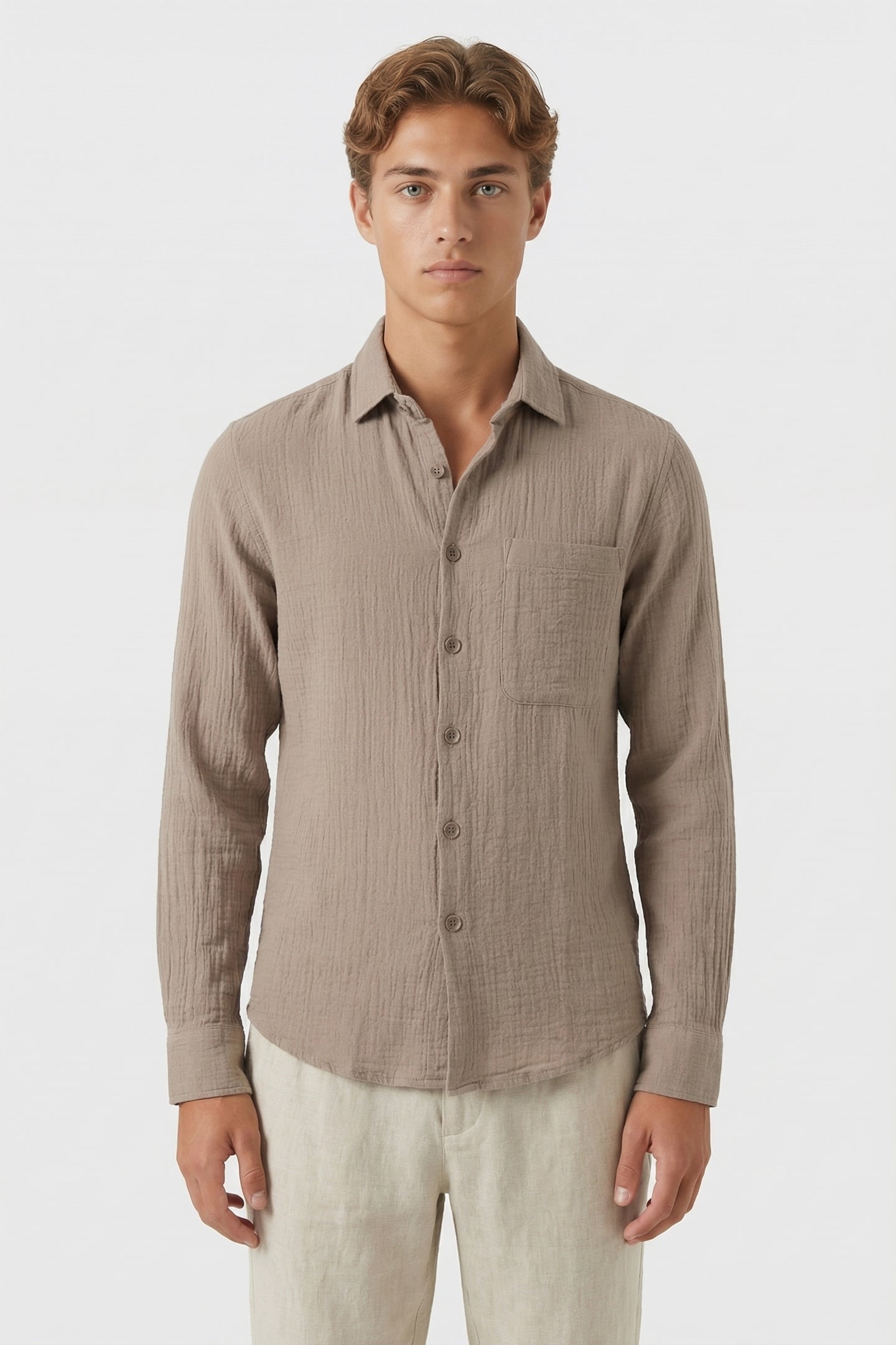 DS_DANDY SHIRT TIMBER WOLF 1