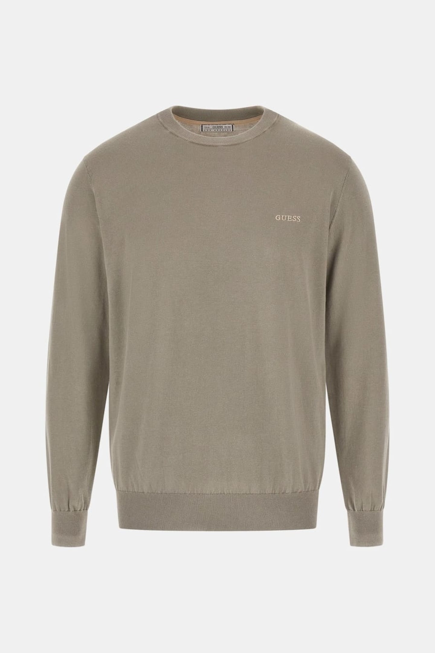 GUESS ECO CHESLEY WASHED LS CN SAGE PLANT 6