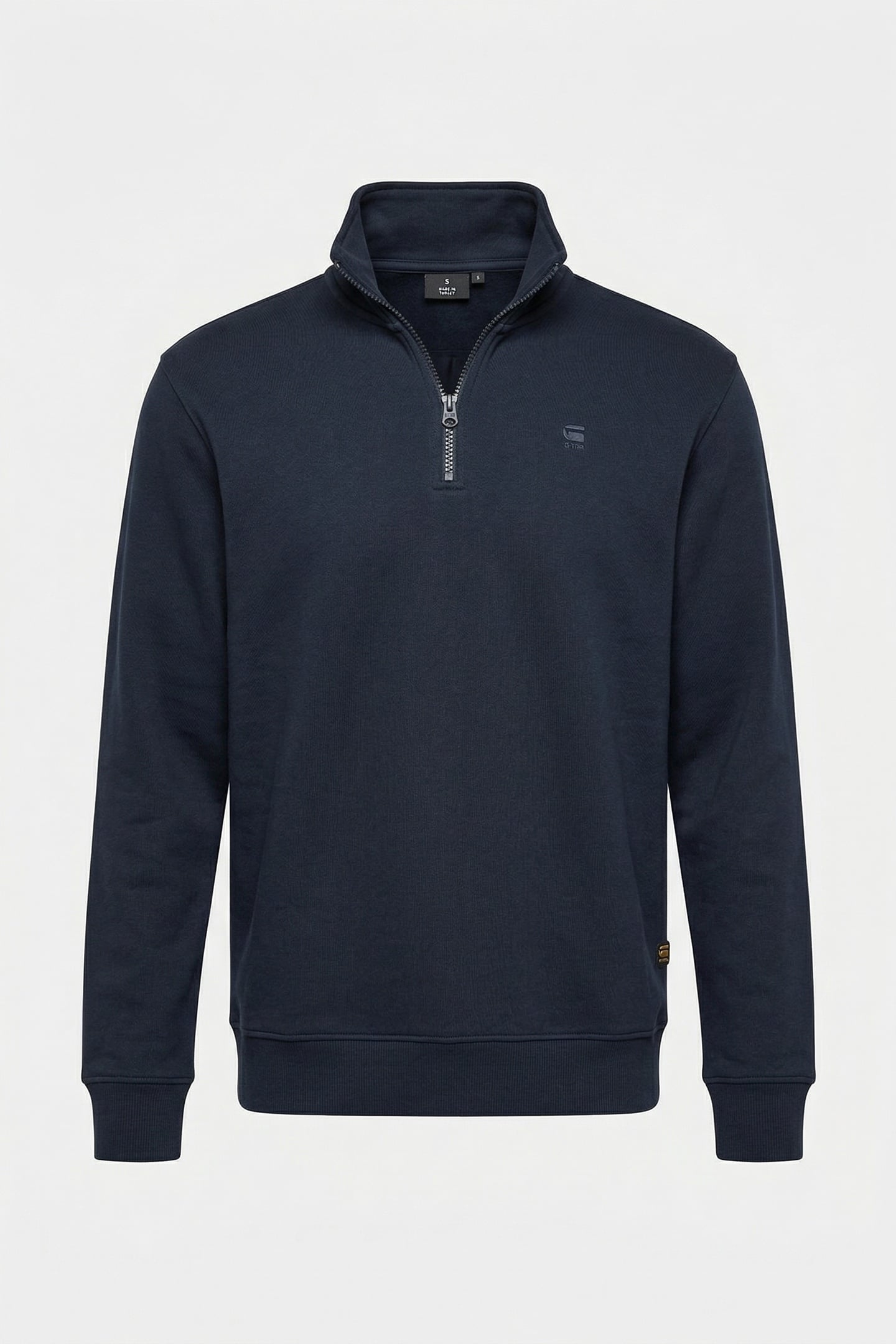 HALF ZIP STAND UP COLLAR SWEAT L/S SALUTE 3