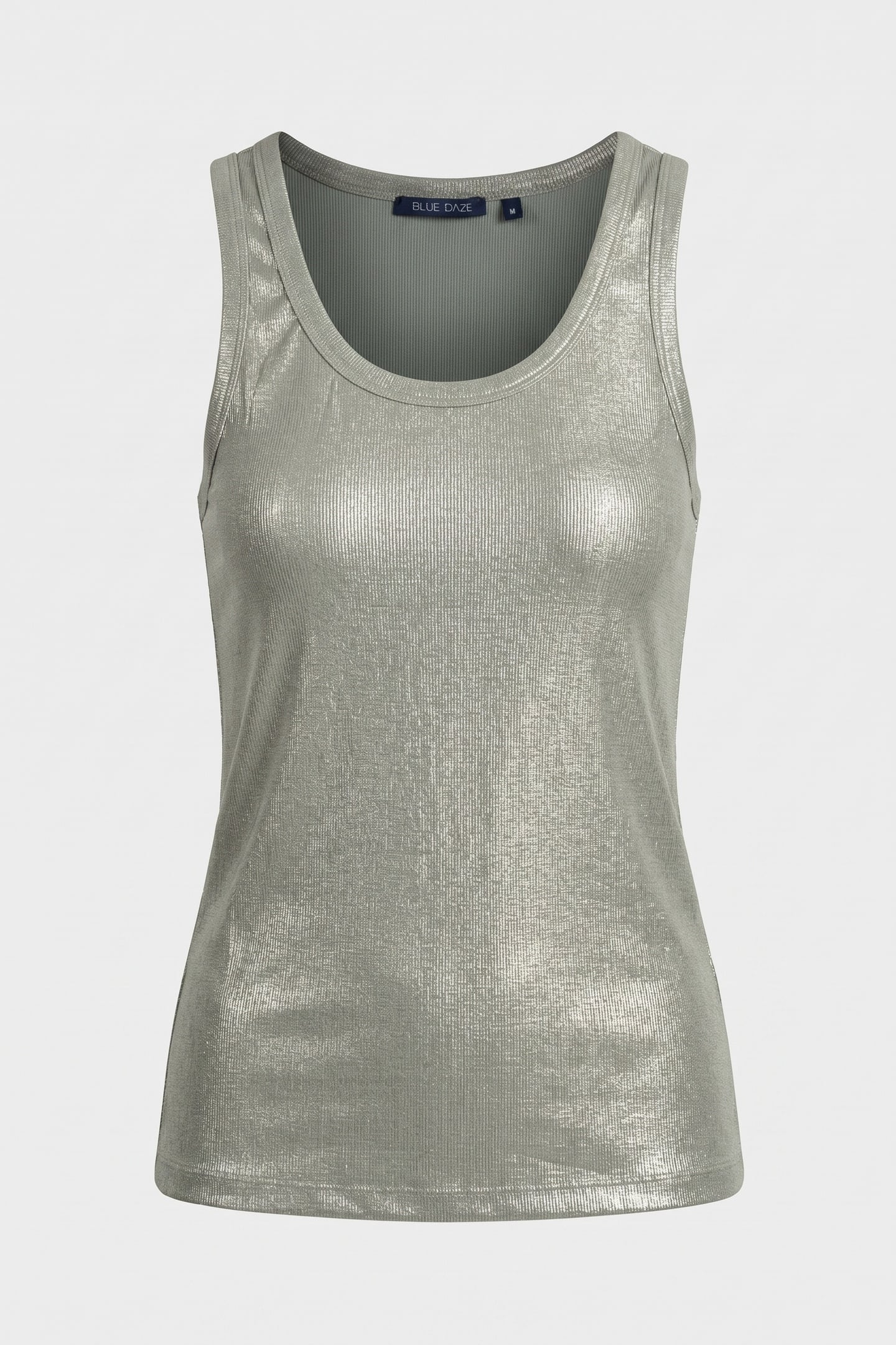 RIB TANKTOP COTTON RIB MINT BREEZE 3
