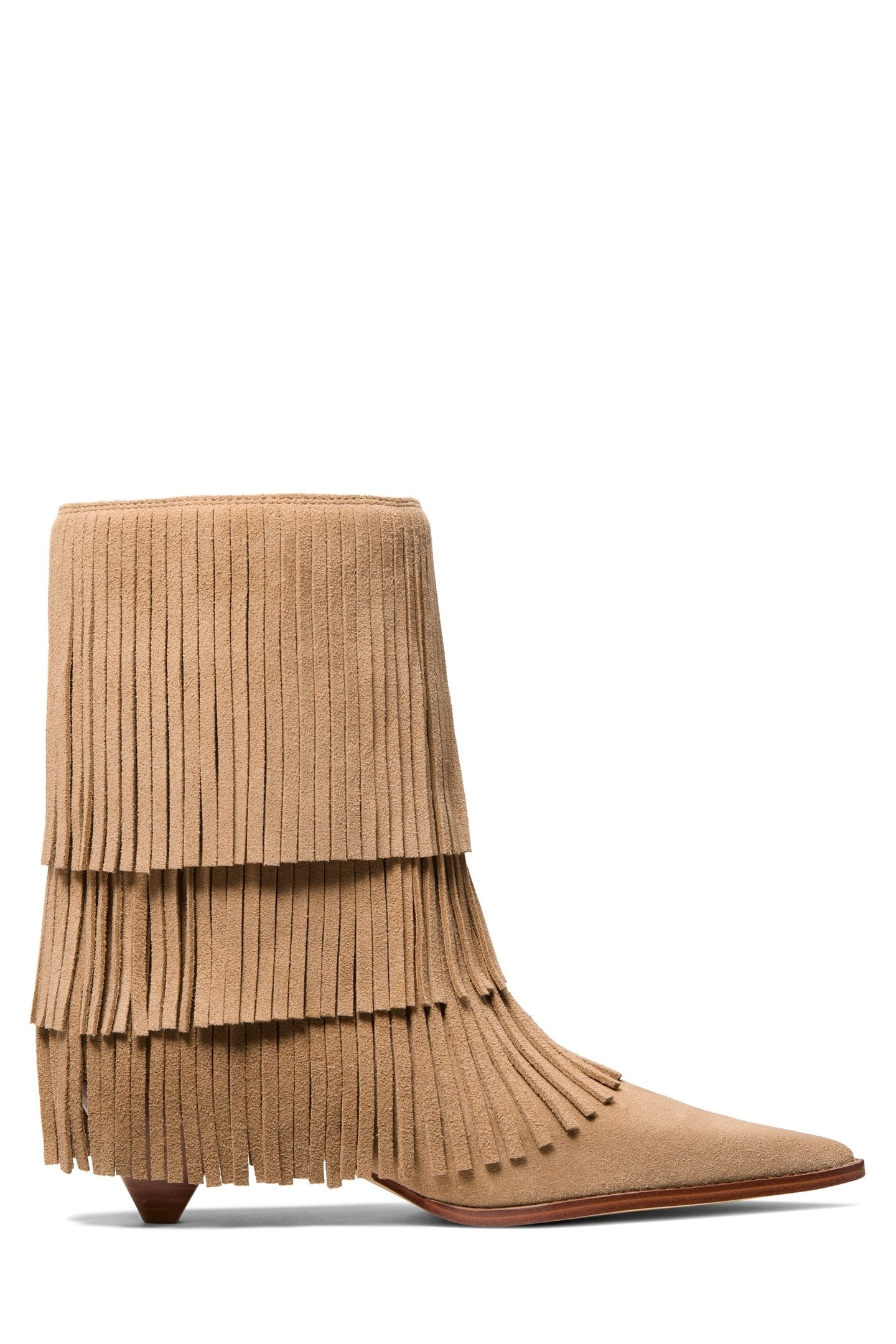 JAYLA HEELED BOOTIE HUSK 1