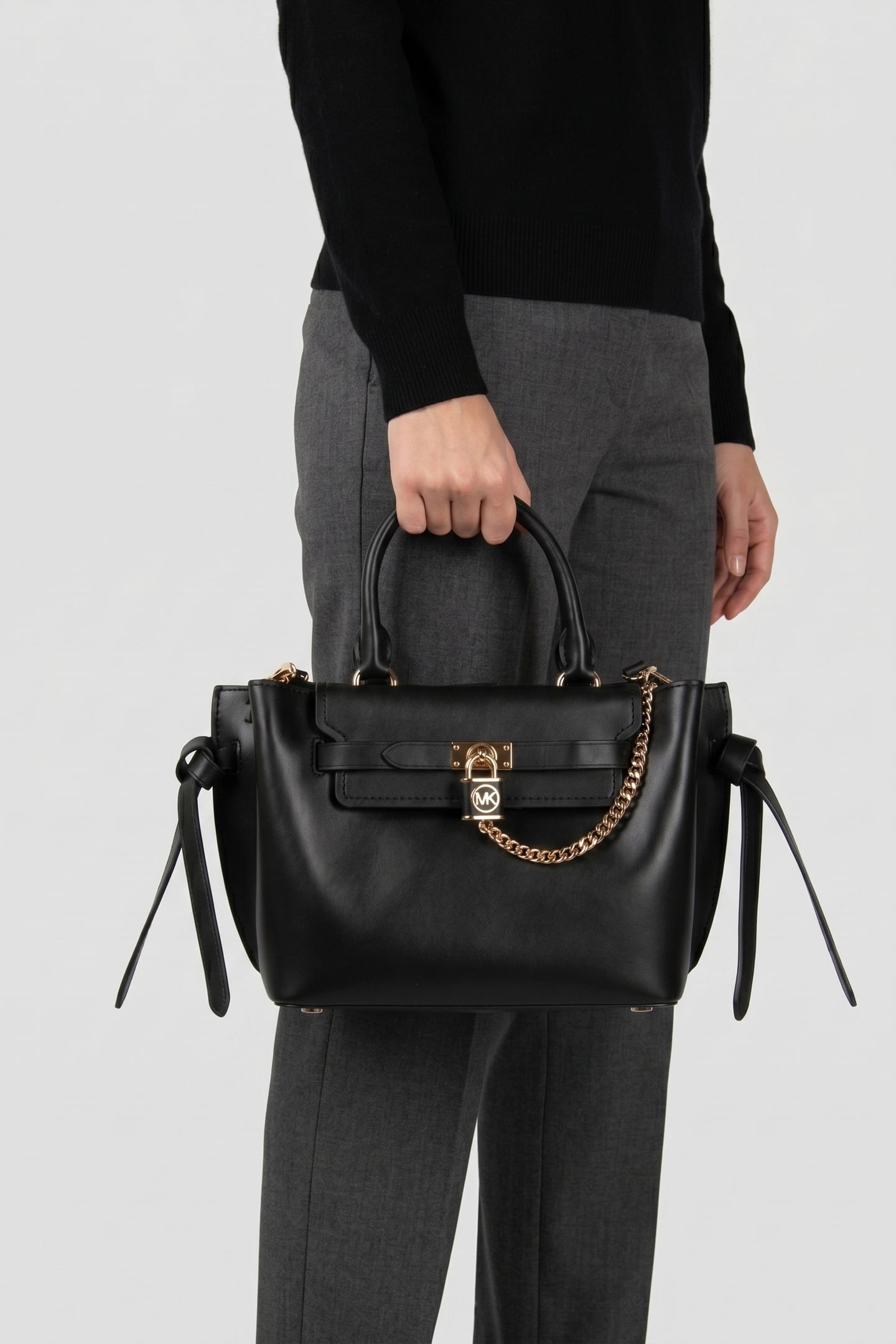 SMALL BELTED SATCHEL BLACK 3