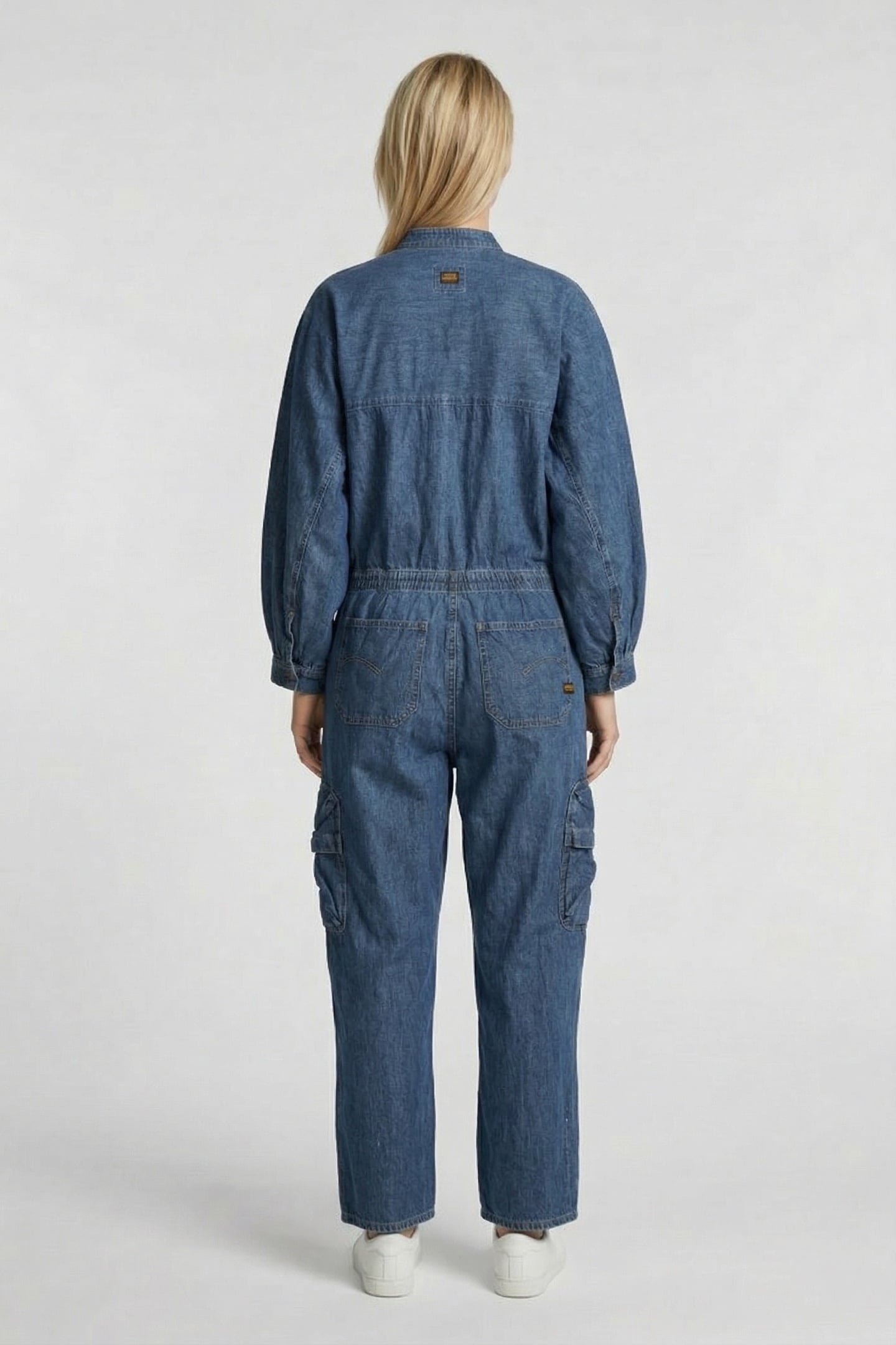 BALLOON JUMPSUIT L\S FADED SEASALT 2