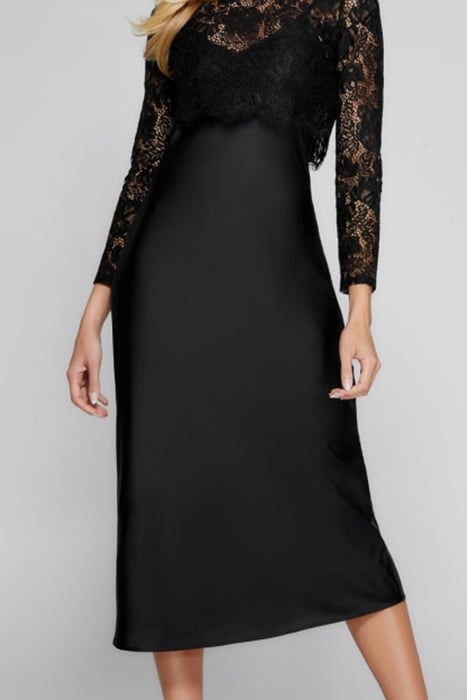 JACKIE TWO PIECE SET JET BLACK A996 1