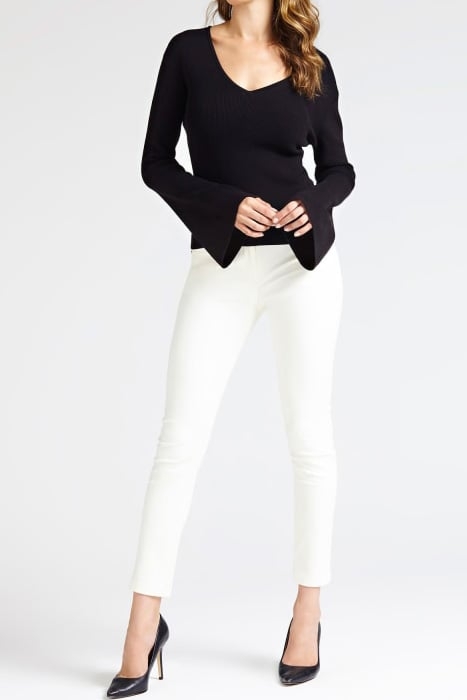 MIALEN SWEATER TOP JET BLACK A996 4