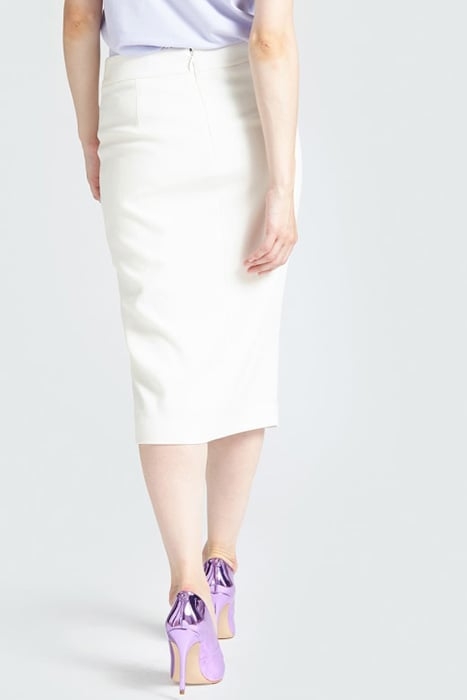 JANE PENCIL SKIRT FROSTED WHITE 5