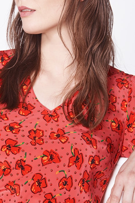 SIMPSON MIDI DRESS POPPY 4