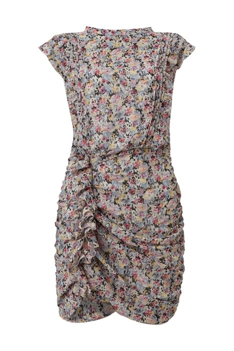 HALI SKETCH DRESS VIOLET 2