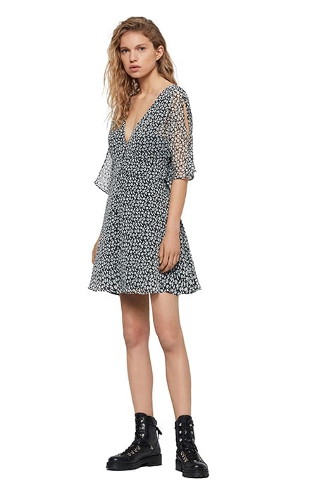 IVEY SCATTER DRESS GREY 2