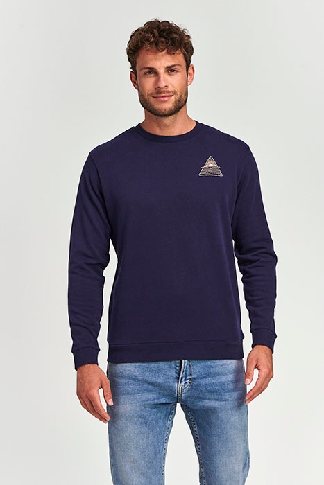 MEN SWEATER TRIANGLE DARK NAVY 2