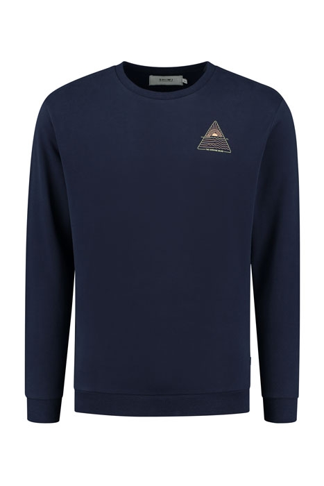 MEN SWEATER TRIANGLE DARK NAVY 1