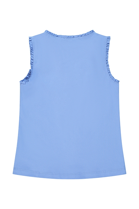 FANCY RUCHES SLVLS TOP GREEN 2