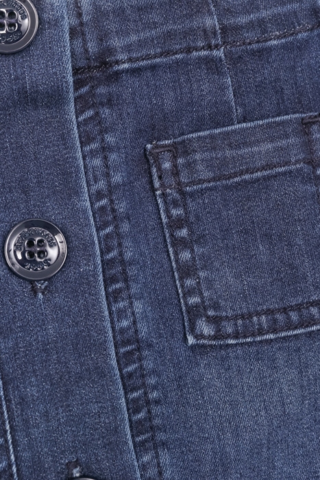 JEANS SKIRT FRONT CLOSURE BLUE 6