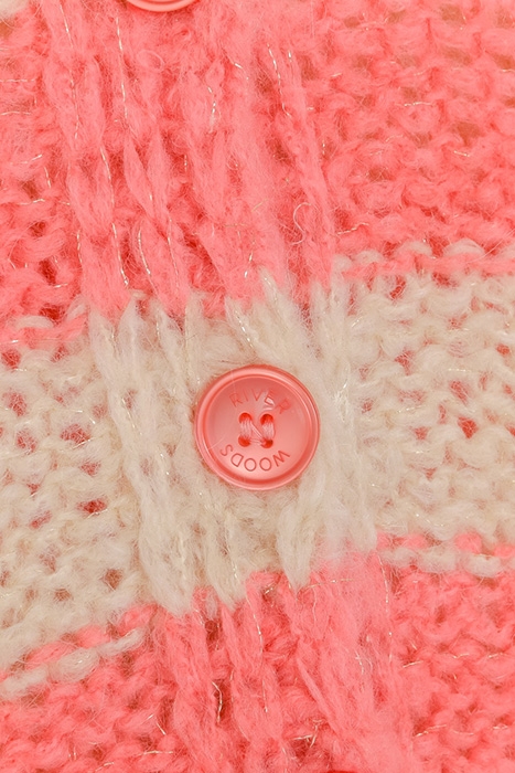 CREW NECK CARDI LS PINK 3