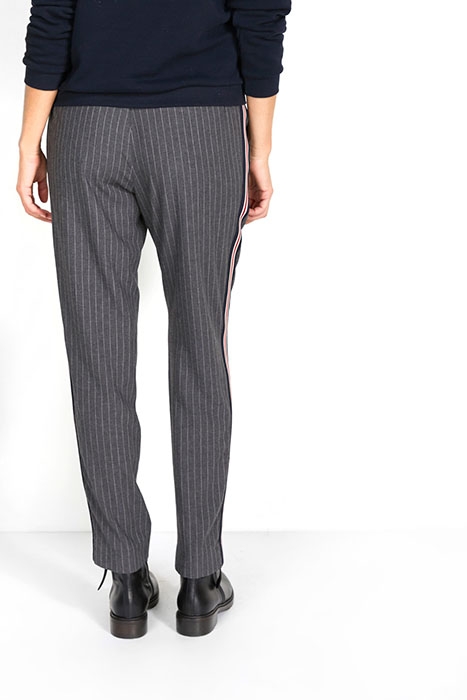 PANT 3/4 ELASTIC WB STRIPESIDE GREY 3