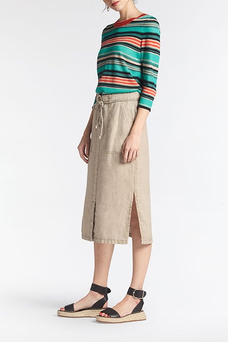 SKIRT WOVEN CASUAL HUMUS 3