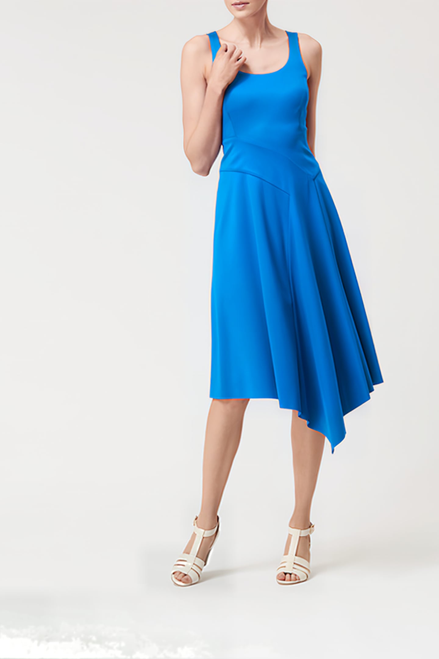 LIVI MIDI DRESS ANDAMAN BLUE 1